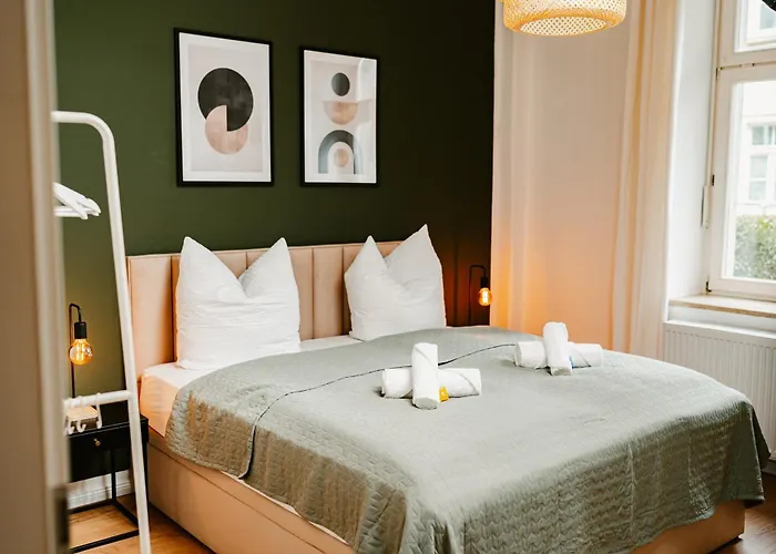 Ferienwohnung Elbzauber Fuer 6 L Parkplatz L Balkon
